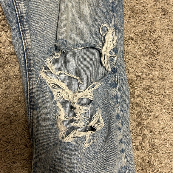 American Eagle Outfitters Light Blue Denim Jeans size 8 - Picture 8 of 13